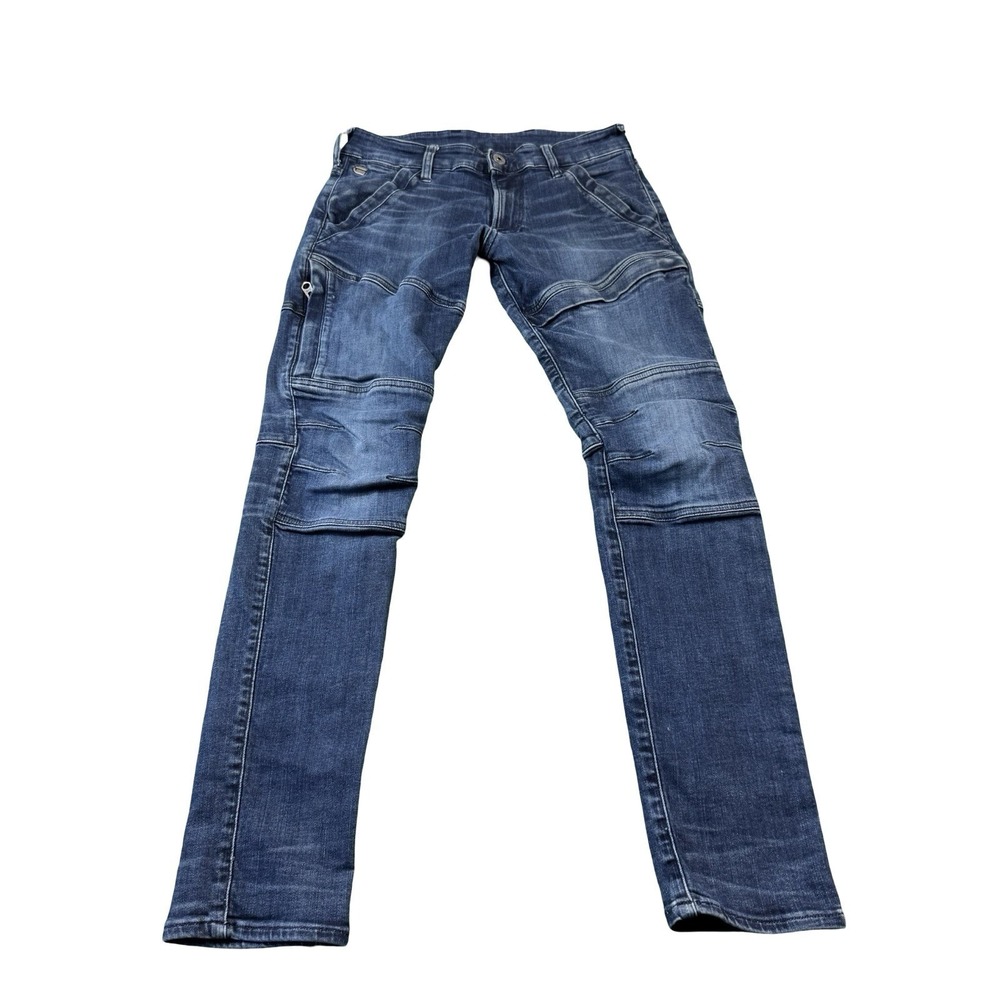 G-Star Raw Rackam Super Slim Stretch Denim Mens Jeans Size 28x30 - Picture 3 of 6